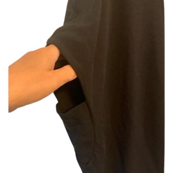 Ayrtight black v-neck oversized tunic size xs - Picture 3 of 9
